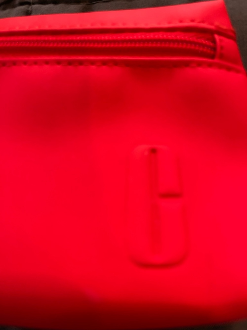 Clinique Red Cosmetic Pouch - Filled with beauty accessories. - Picture 2 of 9